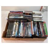Assorted DVDs & CDs