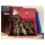 Industrial Machine Pulleys & Misc