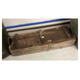 Military Wooden Ammunition Crate