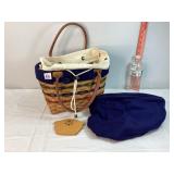 Longaberger Medium Boardwalk Basket/Purse