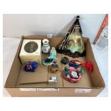 Fan, Letter Opener, Hallmark Ornament & Misc