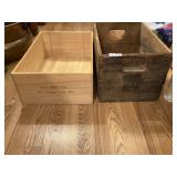 Wooden American Brewing & Santa Helena Boxes