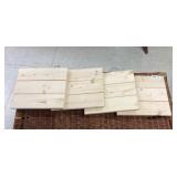 Hanging Wooden Pine Plaques