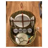 Wicker Picnic Basket