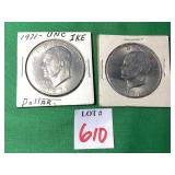 2 - 1971 Ike Dollars