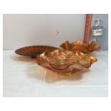 Carnival Glass Marigold Bowls