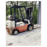 Nissan 50 Propane Forklift SEE DESCRIPTION