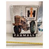 Metal Farmall Sign