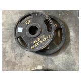 2 - 10lb Metal Weight Plates