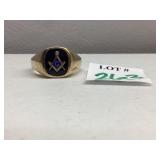 10k Mason Ring