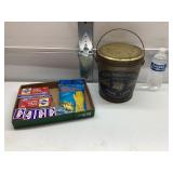 Pittsburgh Pure Lard Tin, Matches, & Latex Gloves