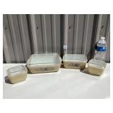 Pyrex Homestead Refrigerator Dishes