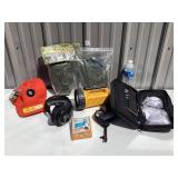 The Sit Drag Seats, Hat w/Light, & Misc