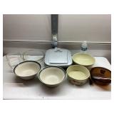 George Foreman Grill, Hall & Asst Dishes