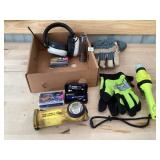 Bluetooth Headphones, Gloves, Flashlight & Misc
