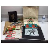 Ad. Burlap Flour Bag & Misc