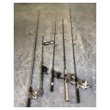 Assorted Rods & Reels