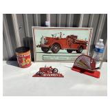 Metal Sign, Tin, Farmall Hooks & Scale