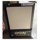 Skoal Dry Erase Advertising Board