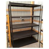 Metal Shelving Unit Approx 78" T x 55" W x 25" D