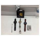 Watches & Assorted Watch Pins