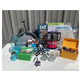 KitchenAid Food Processor, Blue Ball Jar & Misc