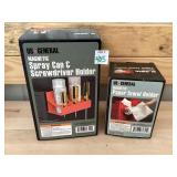 Magnetic Paper Towel & Can & Screwdriver Holder