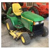 John Deere 425 Tractor SEE DESCRIPTION