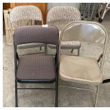 4 Folding Chairs