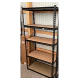 Metal & Plyboard Shelving Unit