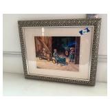 John Deere Kids in Barn Picture