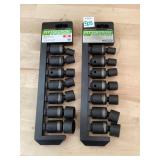 Pittsburgh 3/8" Drive Impact Swivel Socket Sets