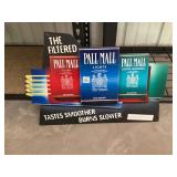 Pall Mall Metal Cigarette Sign