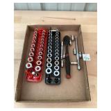 Socket Organizers, Quinn 1/4" Sockets, & Misc