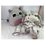 Squishmellow & Cow Snuggie