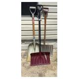 3 Shovels