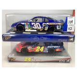 Nascar 1:24 Green & Gordon Diecast Cars