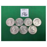 7 Susan B Anthony $1 Coins