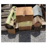 Outdoor Torches, Bird & Bee House