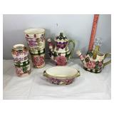 Ceramic Flower Vases, Teapot & Waterer
