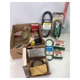 Belts, Idler Pulleys, Hood Lock & Misc