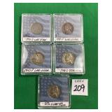 5 War Nickels