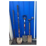 4 Shovels