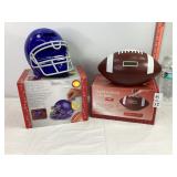 Digital Football & Football Helmet Coin Banks