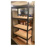 Metal Shelf Approx 72" T x 36" W x 18" D