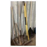 Shovels, Pick & Rakes