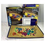 2 Empty State Quarters of the US Collectors Maps