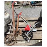 Vintage Push Plow & Seeder