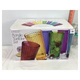 8pc Acrylic Tumbler Set, NIB