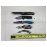 Assorted Pocket Knives